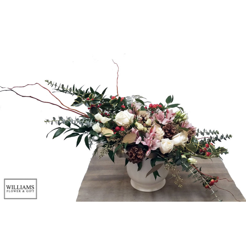 Rosy Winter Wonderland - Same Day Delivery