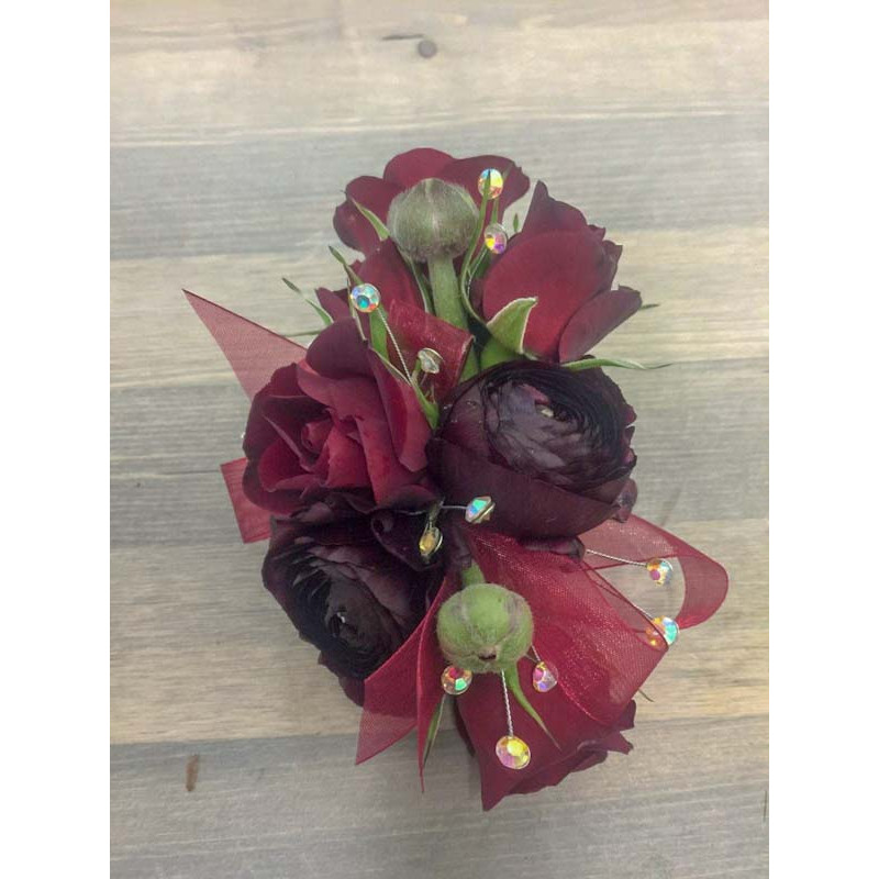 Red Rose Corsage - Same Day Delivery