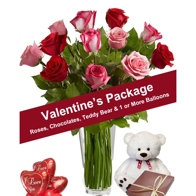 Valentines Romance Package - Same Day Delivery