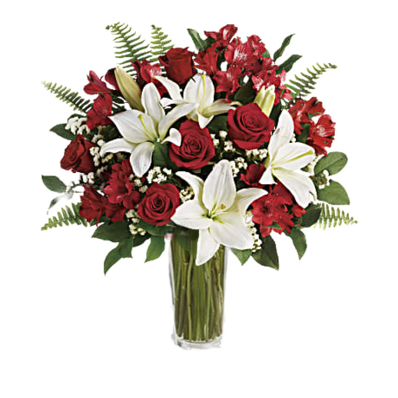 Roses & Lilies - Same Day Delivery