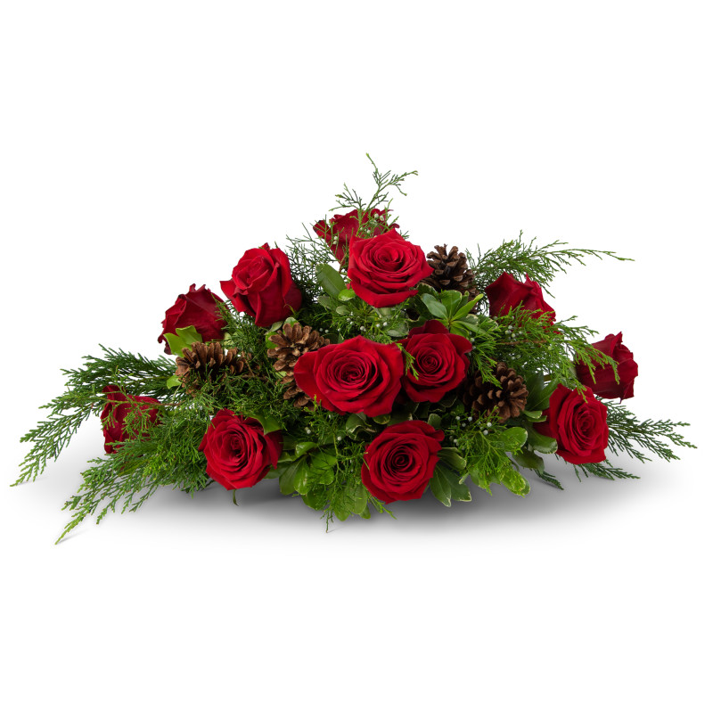 Royal Rose Centerpiece - Same Day Delivery