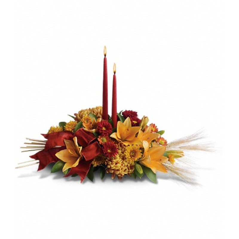 Graceful Glow Centerpiece - Same Day Delivery