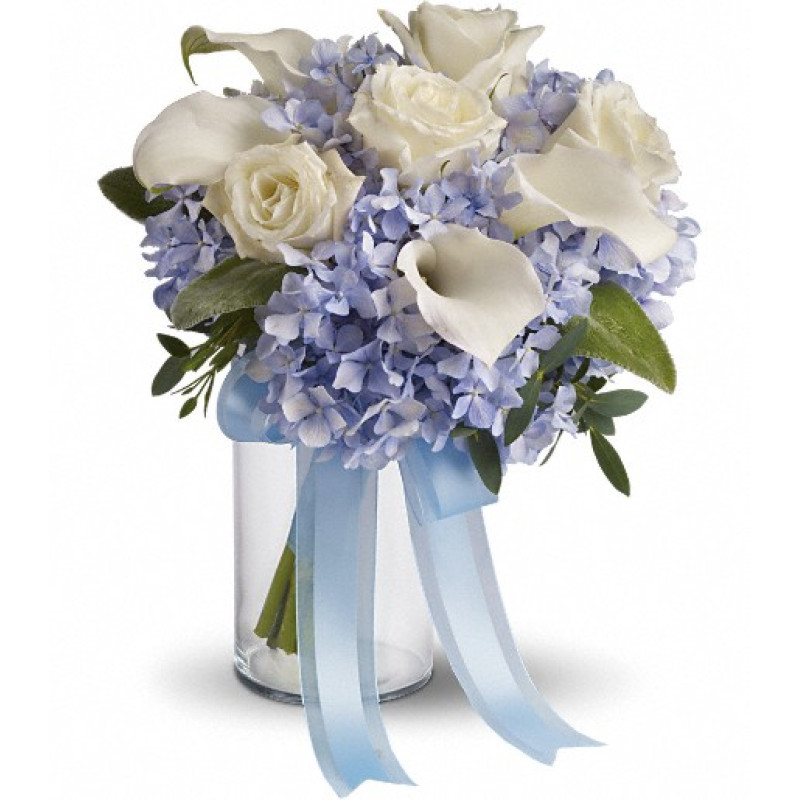 Love in Blue Bouquet - Same Day Delivery