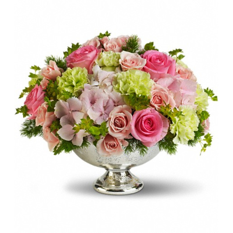 Garden Rhapsody Centerpiece - Same Day Delivery