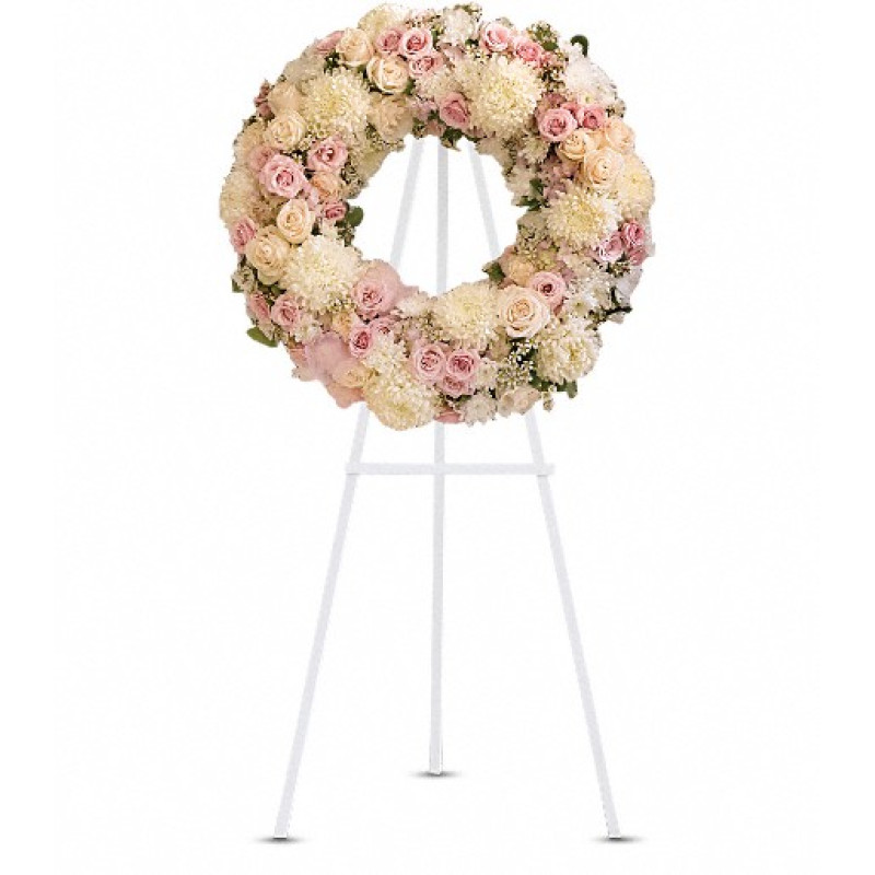 Peace Eternal Wreath - Same Day Delivery