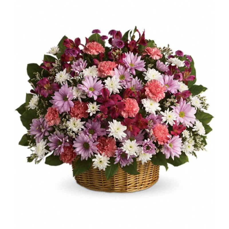 Rainbow Reflections Basket - Same Day Delivery