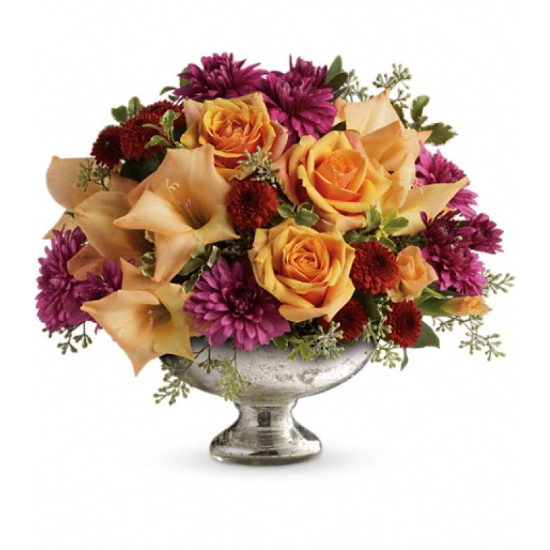 Elegant Traditions Centerpiece - Same Day Delivery
