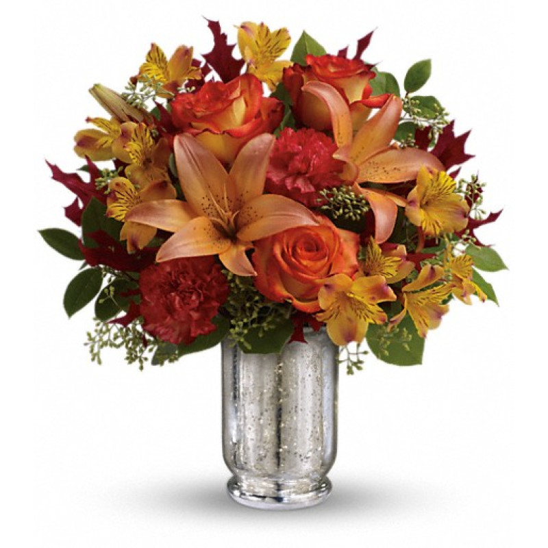 Fall Blush Bouquet - Same Day Delivery
