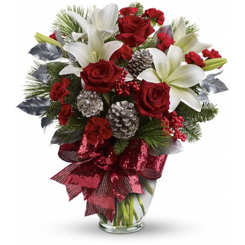 Holiday Enchantment Bouquet - Same Day Delivery